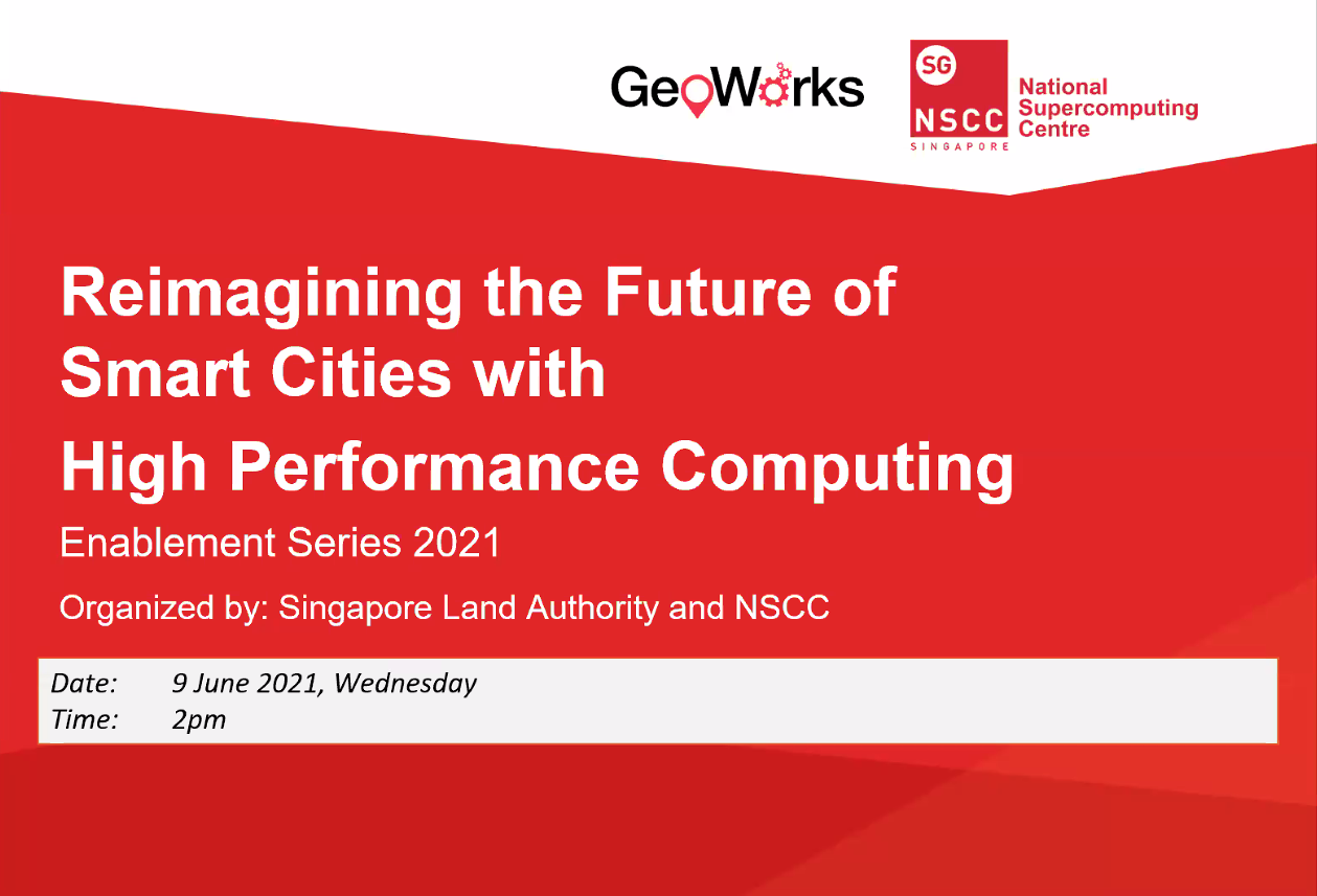 Webinar: Reimagining the Future of Smart Cities with High Performance Computing