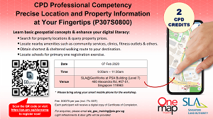 CPD Continuing Professional Development Workshop: Precise Location and Property Information at Your Fingertips (P307S0800)