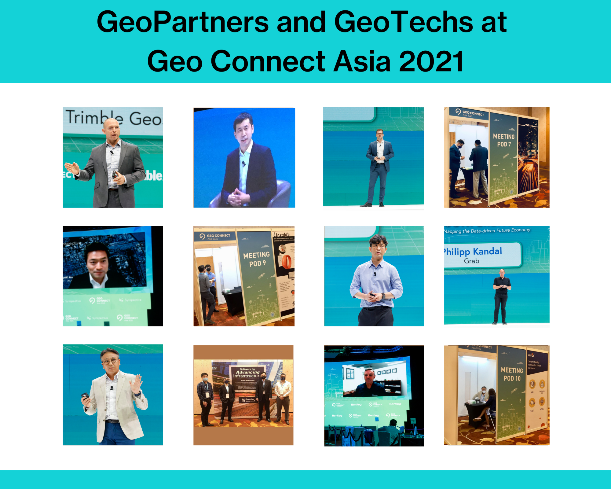 GeoPartners and GeoTechs in the limelight at Geo Connect Asia 2021