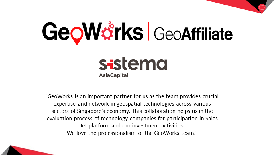 Meet a GeoWorks' GeoAffiliate: Sistema Asia