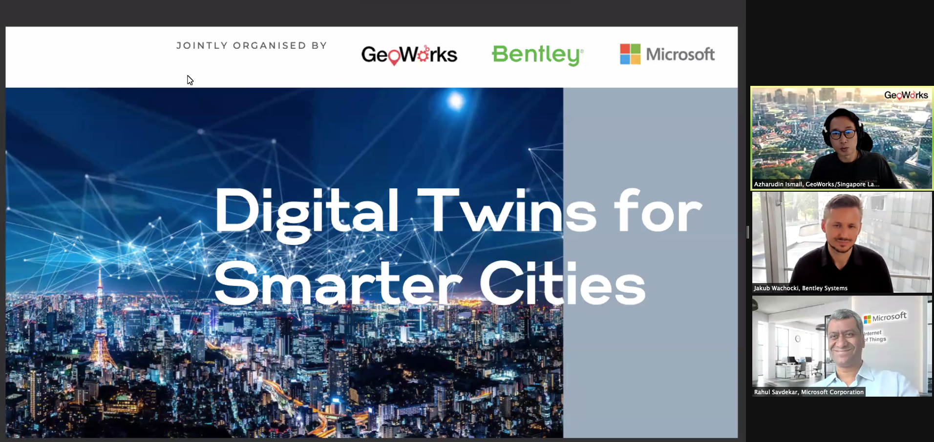 Digital Twins for Smarter Cities