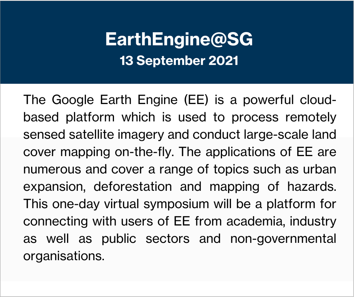 Google Earth Engine Symposium