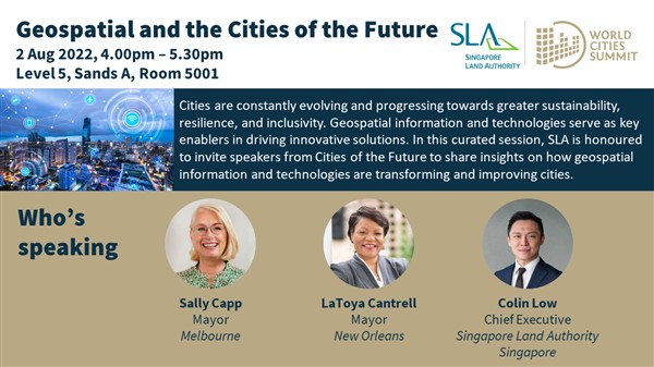 Join SLA's Seminar at the World Cities Summit 2022