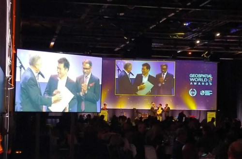 Synspective Receives the Geospatial World Leadership Award