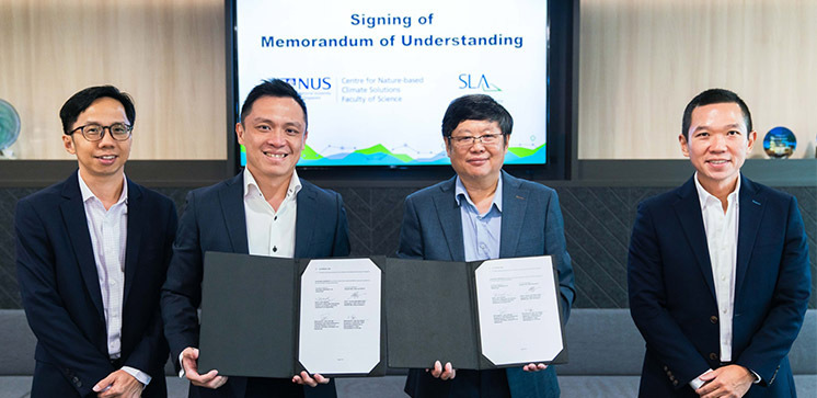 SLA inks MOU with NUS to further carbon estimation research