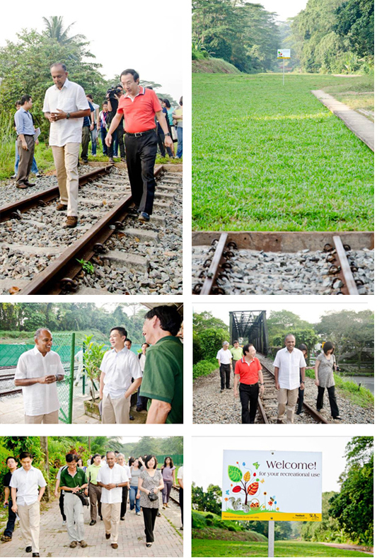 Minister for Law at the Rail Corridor